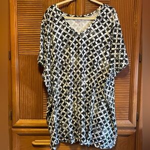 Patterned tunic